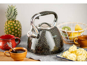 Чайник із свистком Edenberg EB-1985-Black 3 л чорний