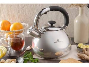 Чайник із свистком Edenberg EB-2444-Black 3 л чорний