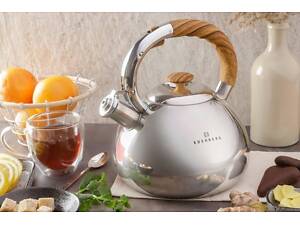 Чайник із свистком Edenberg EB-2444-Brown 3 л коричневий