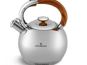 Чайник со свистком Edenberg EB-7006-Brown 3 л коричневый