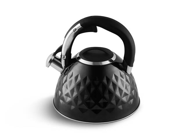 Чайник со свистком Edenberg EB-8833-Black 3 л черный - Фото 1