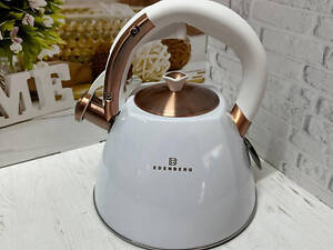 Чайник со свистком Edenberg EB-8863-White 3 л белый