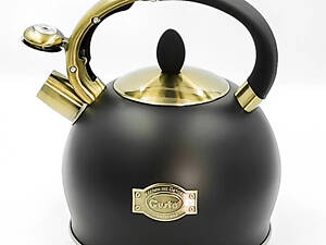 Чайник із свистком Gusto Шерлок GT-1417-30 3 л чорний