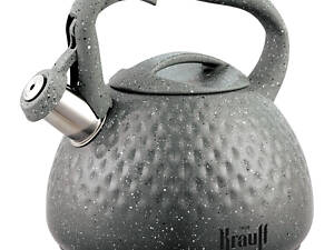 Чайник зі свистком Krauff Griseo 26-242-052 2.7 л сірий