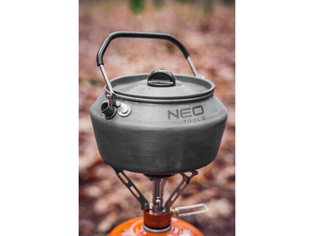 Чайник туристичний Neo Tools 0.8 л Grey (63-147) - Фото 6
