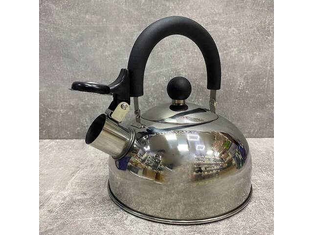 Чайник з нержавіючої сталі 1,6л одинарне дно Stenson MH-1761 - Фото 3