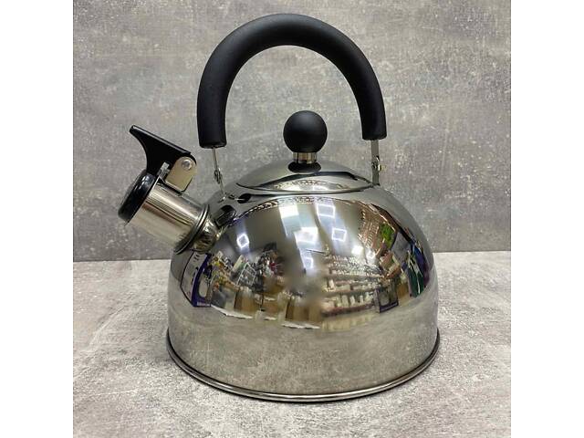 Чайник з нержавіючої сталі 1,6л одинарне дно Stenson MH-1761 - Фото 5