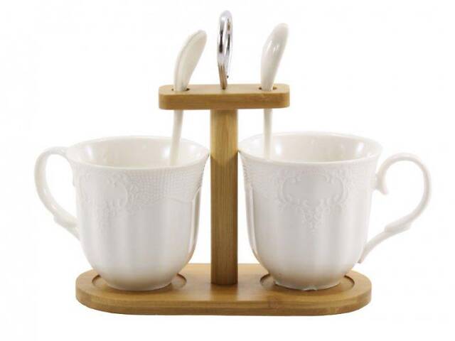 Чайний набір з підставкою Interos PJ03391-88935 5 предметів - Фото 1