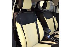 Чохли на сидіння Chery Tiggo 2 (3x) 2016-2020 з Екошкірі (Союз-Авто)