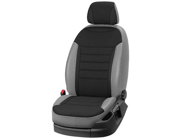Чехлы на сиденья Chevrolet Equinox 2018-2022 из Экокожи и Автоткани (EMC-Elegant)