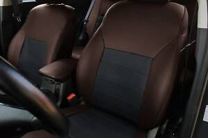 Чехлы на сиденья Citroen C3 Picasso 2008-2013 из Экокожи (EMC-Elegant)