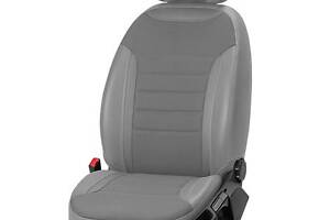 Чехлы на сиденья Citroen Jumper 2014-2021 из Экокожи и Автоткани (EMC-Elegant)
