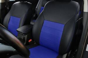 Чехлы на сиденья Fiat Fiorino 2016-2021 из Экокожи (EMC-Elegant)