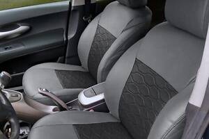 Чохли на сидіння Ford B-Max 2012-2017 з Екошкіри (EMC-Elegant)  