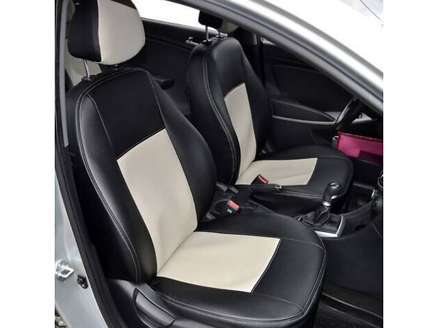 Чохли на сидіння Ford C-Max 2010-2019 з Екошкіри (Союз-Авто)  