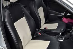 Чехлы на сиденья Ford Fusion 2005-2012 из Экокожи (Союз-Авто)
