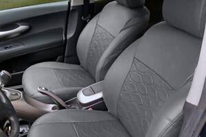 Чехлы на сиденья Ford Mondeo 2000-2007 из Экокожи (EMC-Elegant)