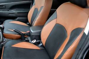Чехлы на сиденья Hyundai Getz 2005-2011 из Экокожи (Союз-Авто)