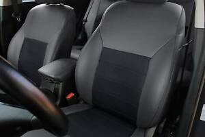 Чехлы на сиденья Hyundai H-1 (Starex) 2007-2021 из Экокожи (EMC-Elegant)