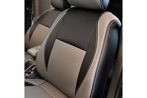 Чехлы на сиденья Hyundai i10 2007-2013 из Экокожи (Союз-Авто)