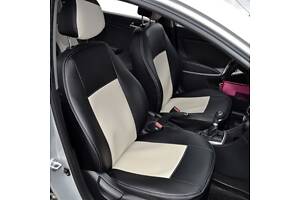 Чехлы на сиденья Hyundai Santa Fe 2012-2014 из Экокожи (Союз-Авто)
