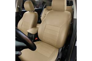 Чехлы на сиденья SsangYong Rexton 2006-2012 из Экокожи (EMC-Elegant)