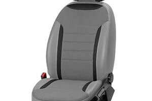 Чохли на сидіння Suzuki Vitara 2014-2021 з Екошкіри та Автотканини (EMC-Elegant)