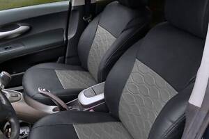 Чохли на сидіння Toyota Land Cruiser 2007-2018 з Екошкіри (EMC-Elegant)