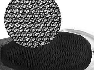 Чехол 3D на сиденье мотоцикла или скутера размер L