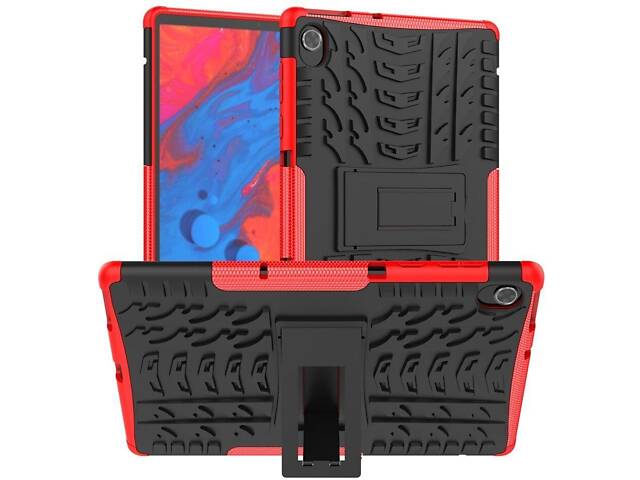 Чехол Armor Case Lenovo Tab K10 TB-X6C6 / M10 Plus 1/2 Gen TB-X606 Red - Фото 1