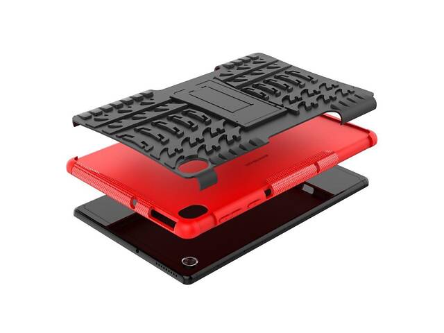 Чехол Armor Case Lenovo Tab K10 TB-X6C6 / M10 Plus 1/2 Gen TB-X606 Red - Фото 6
