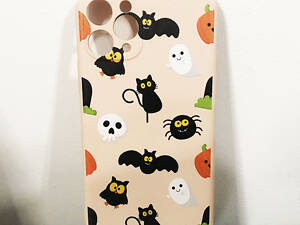 Чехол для Apple Iphone 11 Pro хэллоуин. Цвет: бежевый