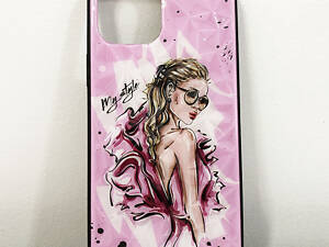 Чехол для Apple Iphone 12 Pro Max. My style розовый