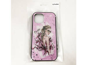 Чехол для Apple Iphone 12 Pro Max. My ZE-407 style розовый