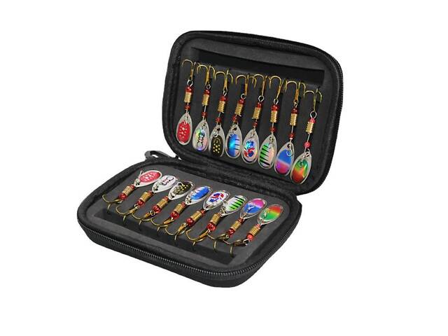 Чохол для блешень та балансирів кейс для снастей органайзер блешень сумка для мормишок футляр для снастей рибальський чохол - Фото 8