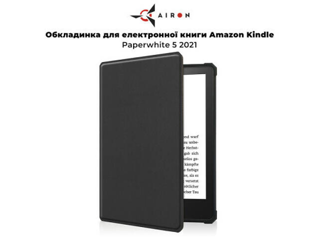 Чохол для електронної книги AirOn Premium Amazon Kindle Paperwhite 5 2021 black (6946795850191) - Фото 8