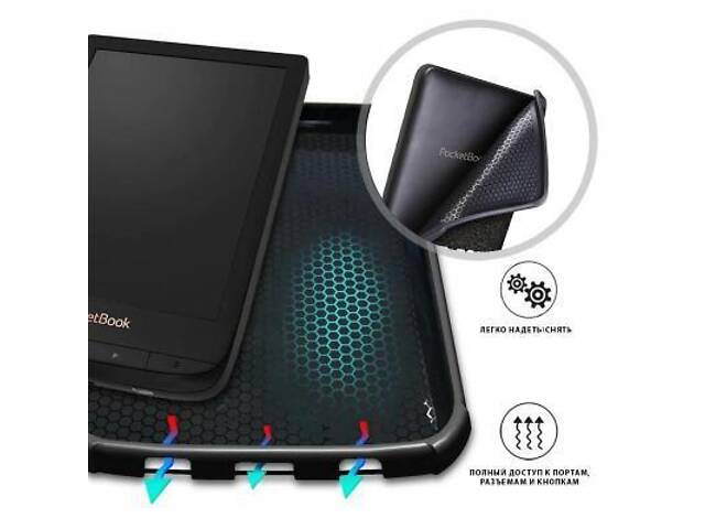 Чохол для електронної книги AirOn Premium для PocketBook 616/627/632 picture 2 (6946795850181) - Фото 6