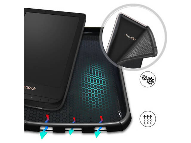 Чохол для електронної книги BeCover Pocketbook 6' 606/616/617/627/628/632/633 Blue (707156) - Фото 3