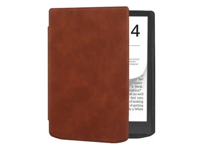 Чохол для електронної книги BeCover PocketBook 743G InkPad 4/InkPad Color 2/InkPad Color 3 (7.8') Brown (710449) - Фото 3