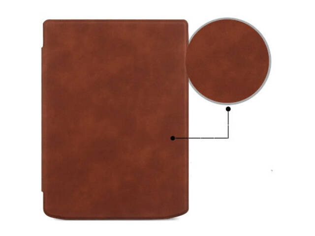 Чохол для електронної книги BeCover PocketBook 743G InkPad 4/InkPad Color 2/InkPad Color 3 (7.8') Brown (710449) - Фото 6