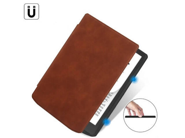 Чохол для електронної книги BeCover PocketBook 743G InkPad 4/InkPad Color 2/InkPad Color 3 (7.8') Brown (710449) - Фото 7
