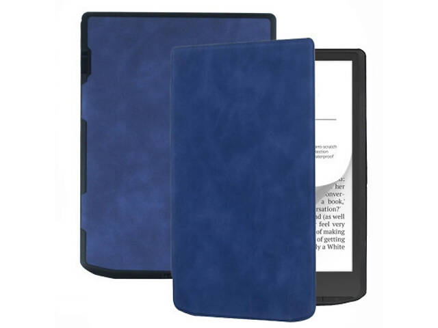Чохол для електронної книги BeCover PocketBook 743G InkPad 4/InkPad Color 2/InkPad Color 3 (7.8') Deep Blue (710067) - Фото 2