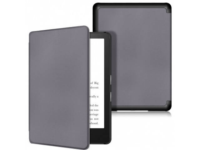 Чохол для електронної книги BeCover Smart Case Amazon Kindle Paperwhite 11th Gen. 2021 Gray (707205) - Фото 1