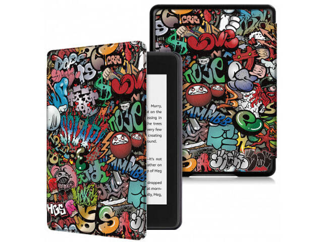 Чохол для електронної книги BeCover Smart Case Amazon Kindle Paperwhite 11th Gen. 2021 Graffiti (707214) - Фото 1
