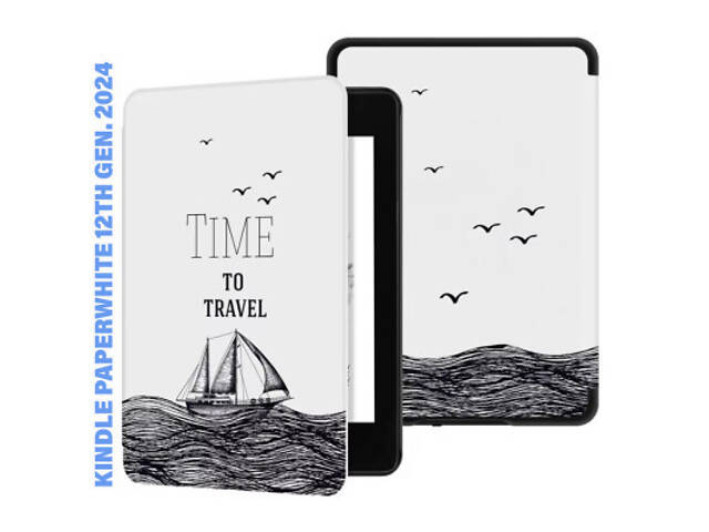 Чохол для електронної книги BeCover Smart Case Amazon Kindle Paperwhite 12th Gen. 2024 7' Time To Travel (712859) - Фото 1