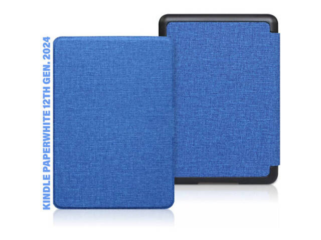 Чохол для електронної книги BeCover Smart Case Amazon Kindle Paperwhite 12th Gen. 2024 7' Deep Blue (712845) - Фото 1