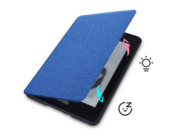 Чохол для електронної книги BeCover Smart Case Amazon Kindle Paperwhite 12th Gen. 2024 7' Deep Blue (712845) - Фото 5