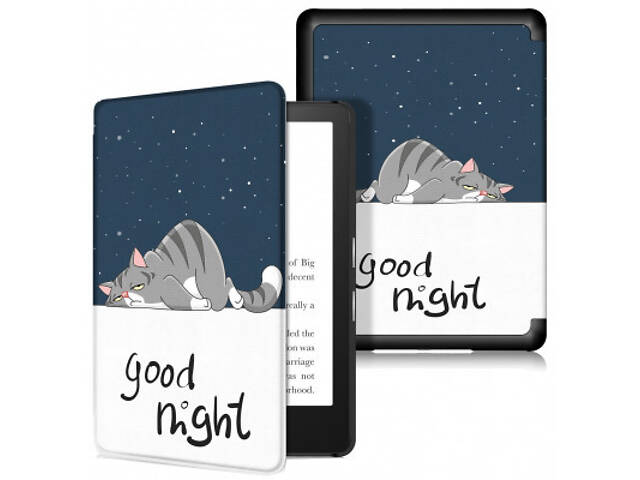 Чохол для електронної книги BeCover Smart Case Amazon Kindle Paperwhite 11th Gen. 2021 Good Nigh (707213) - Фото 1
