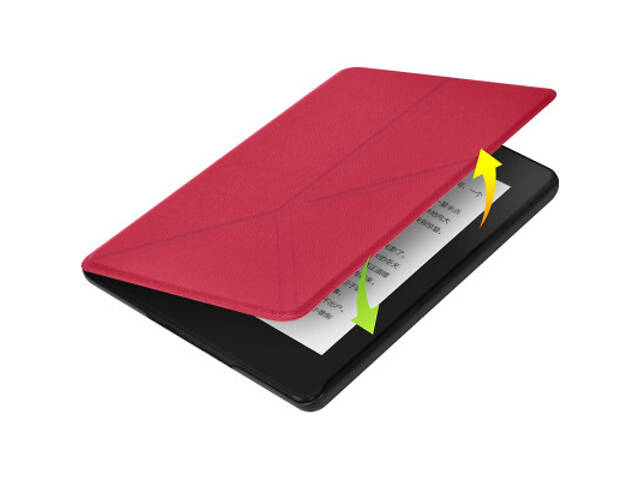 Чехол для электронной книги BeCover Ultra Slim Origami Amazon Kindle Paperwhite 12th Gen. 2024 7' Red (712841) - Фото 6
