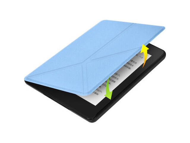 Чохол для електронної книги BeCover Ultra Slim Origami Amazon Kindle Paperwhite 12th Gen. 2024 7' Light Blue (712839) - Фото 6